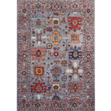 Transitional One-of-a-Kind Rectangle 4'2" X 6' Hand Knotted Area Rug