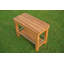 Macedo Outdoor Teak Side Table-1365083854