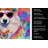 Samoyed Hippie Dawg Kitchen Towel