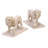 Ildefonsa Animals Fiberglass Polyresin Garden Statue