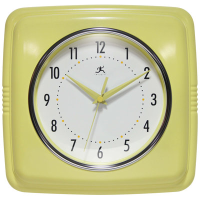 Orrwell Square Plastic Wall Clock