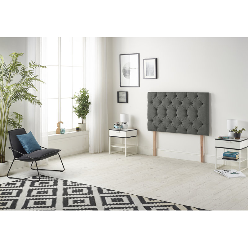 Copple Coilsprung Divan Bed Set, Grey, 2 Drawers, Single (3')