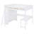 Full Loft Bed With Desk And Bookcase-2088358251