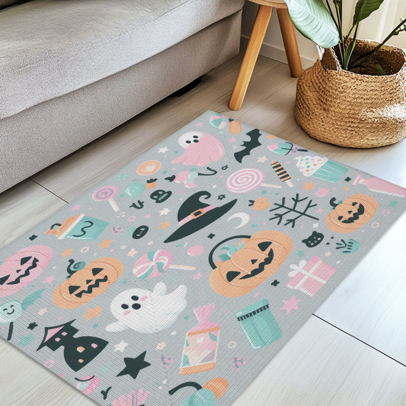Tapis tressé Ghostly, Rectangulaire 3 pi x 5 pi