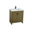 Meuble-lavabo simple 30 po Ahner-622525596