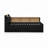 Velvet Upholstered Storage Daybed Frame with Wireless Charging,Storage Drawers & LED Lights-1429204463