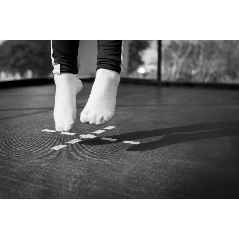 12ft x 17ft Rectangular JumpKing Trampoline with Safety Enclosure