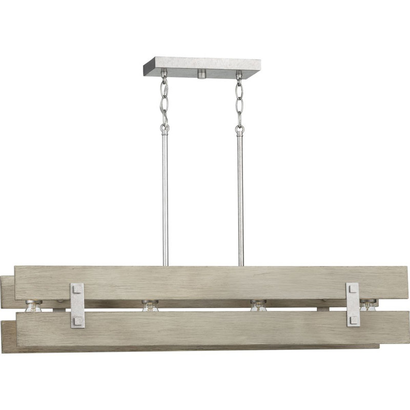 Camas 4 - Light Kitchen Island Pendant, Light Gray