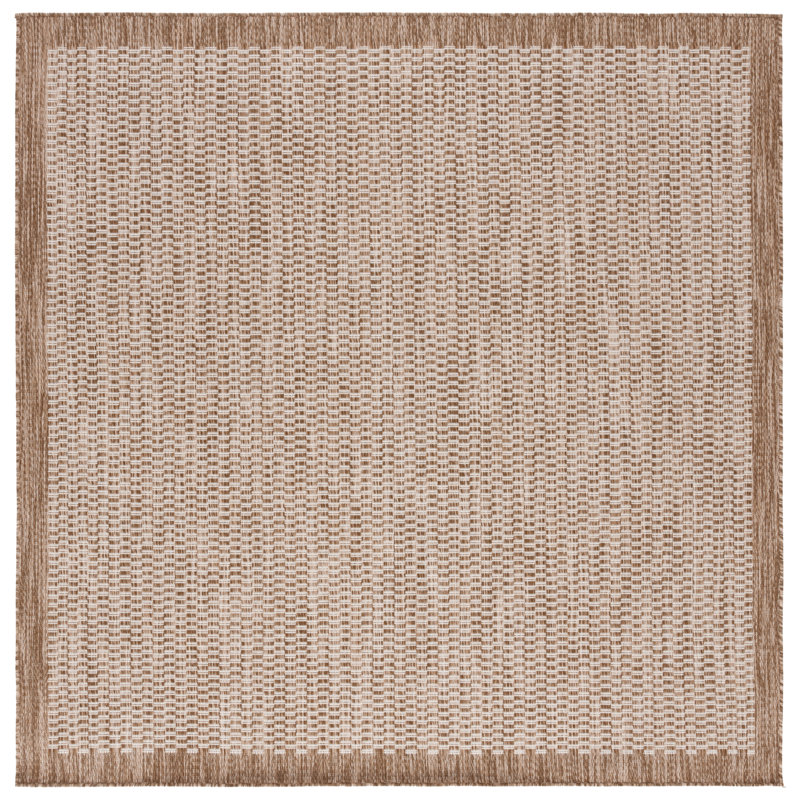 Juergen Performance Performance Geometric Rug, Square 6'7"