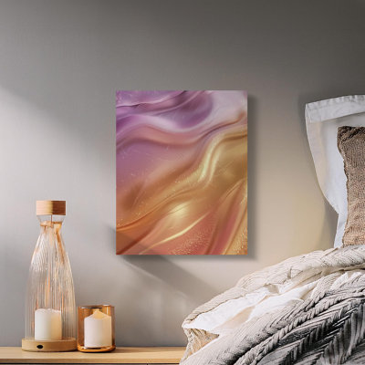 Almondo Wrapped Canvas Print