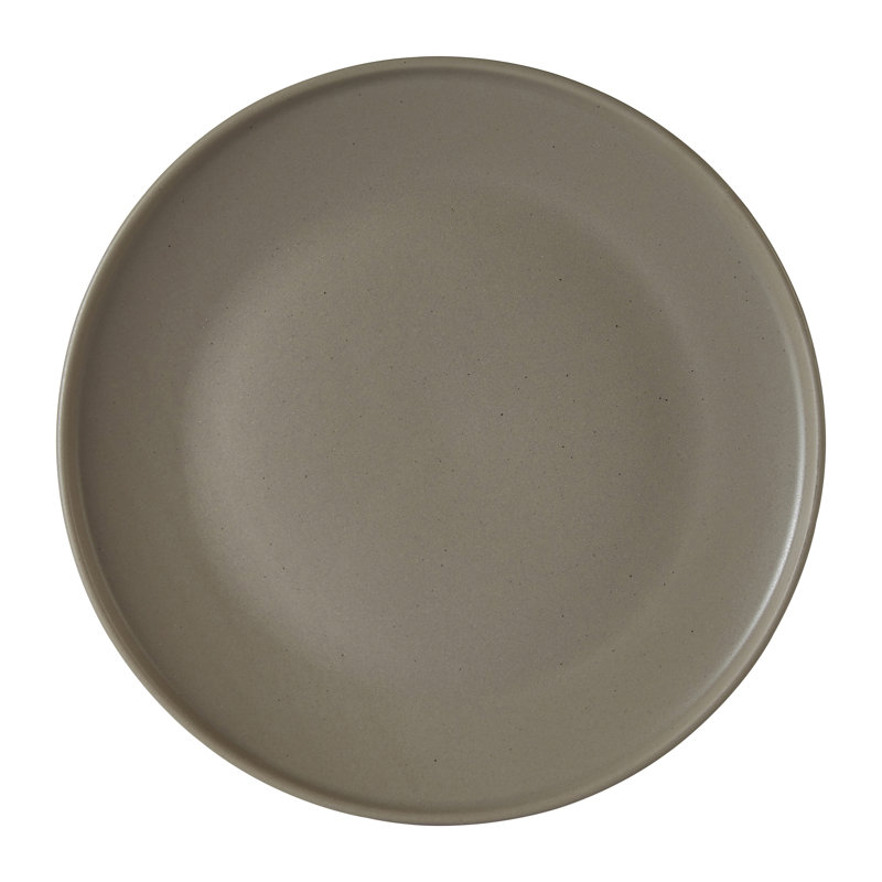 Cales 18cm Side Plate, Taupe