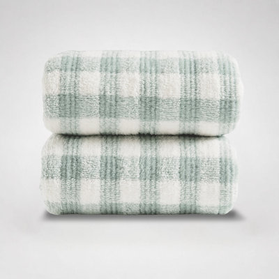 Ensemble de serviettes en microfibre pour salle de bain, 2 pièces 30 po x 60 po