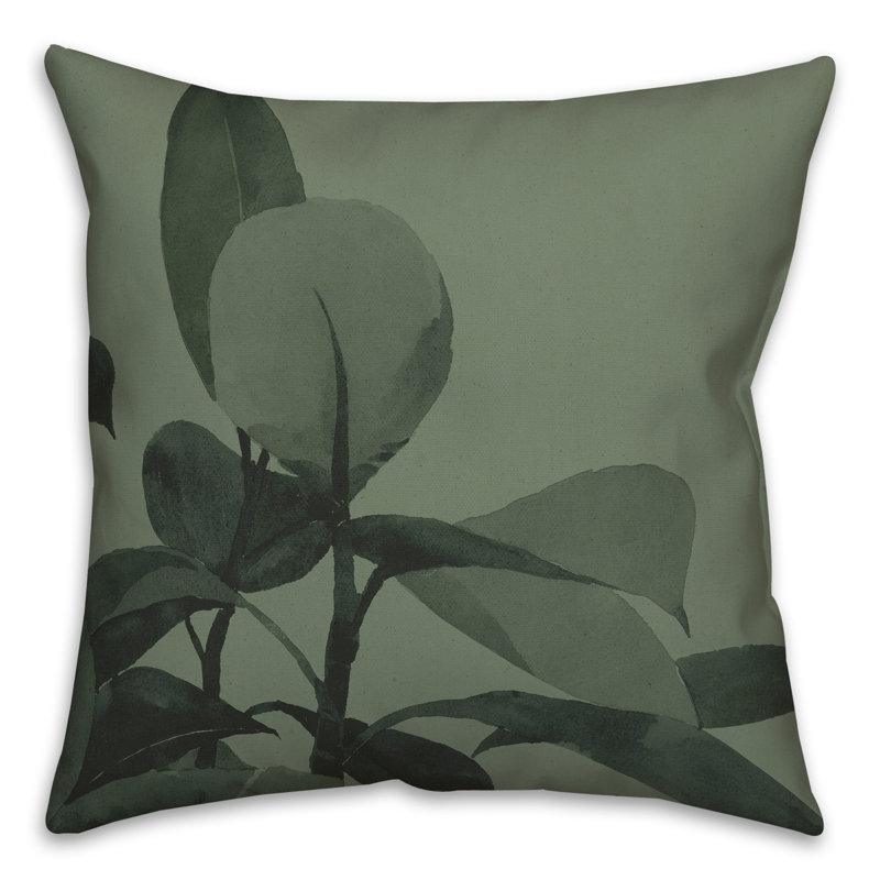  Housse et insert de coussin carré d'extérieur pour plante, Vert