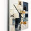 Illusions Abstract Shapes I - Abstract Shapes Modern Wall Clock-837537377