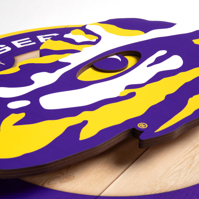 NCAA LSU Tigers 3DX Circle Wall Art