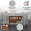 Armoire de cuisine 33 po x l 24 po x P 34,5 po en contreplaqué Shaker