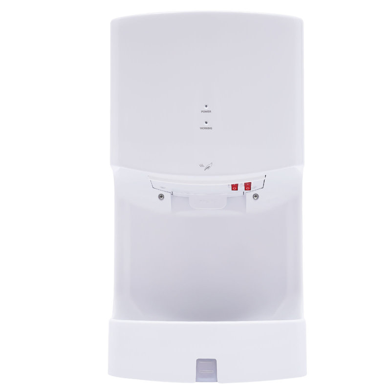 Auto-sensing Hand Dryer Wall Mounted Hot and Cold Modes with Drain Tank