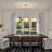 3-light Modern Linear Linen Drum Pendant-1045473329