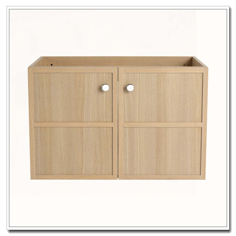 Wall Mounted Bathroom Vanity With Soft Closing Doors Without Sink