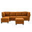 Upholstered Fabric Sectional-306417283-306417285