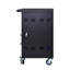 Chariot de charge pour tablette et ordinateur portable 32-bit avec gestion des câbles, rangement et fonctions de sécurité pour un usage éducatif et professionnel