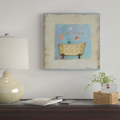 « spa time », reproduction d’impression sur toile