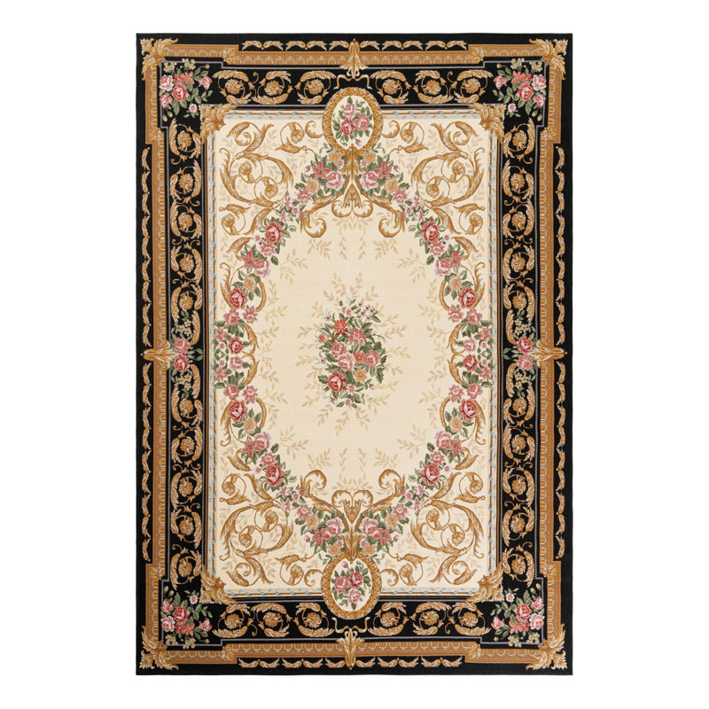 Tapis d'extérieur traditionnel, Rectangle 6 pi 1 po x 9 pi