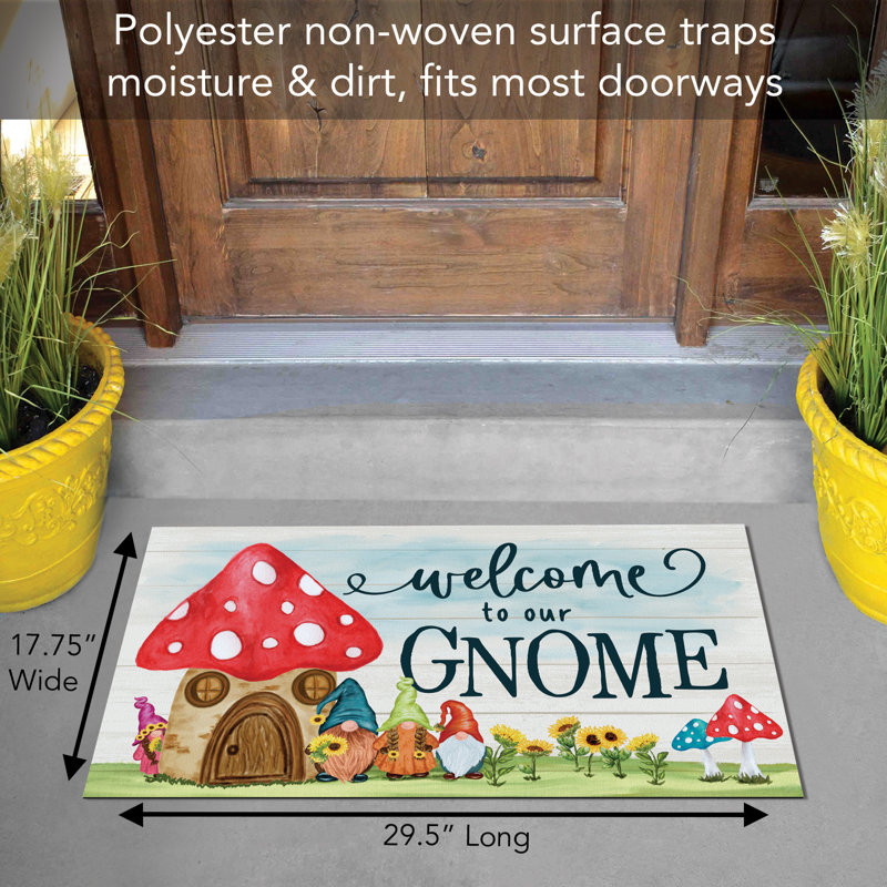 Tapis d'entrée antidérapant 29,5 po x 17,75 po