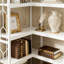 Étagère Nordic, bibliothèque de coin
