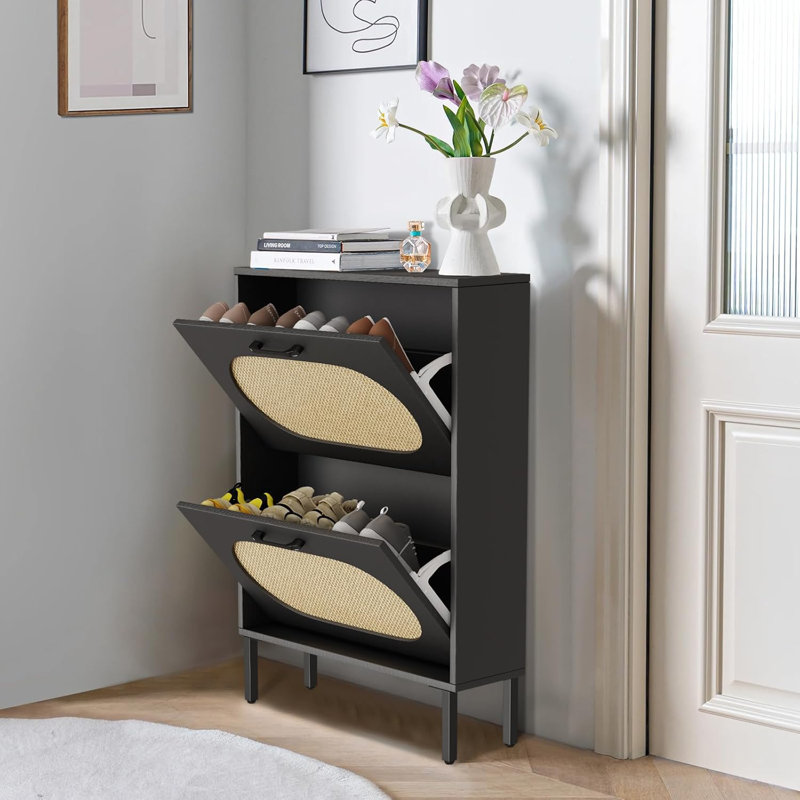 Independent Narrow Shoe Rack Storage Device