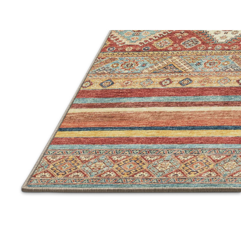 Tapis abstrait moderne 2399, Tapis de couloir 2 pi x 5 pi