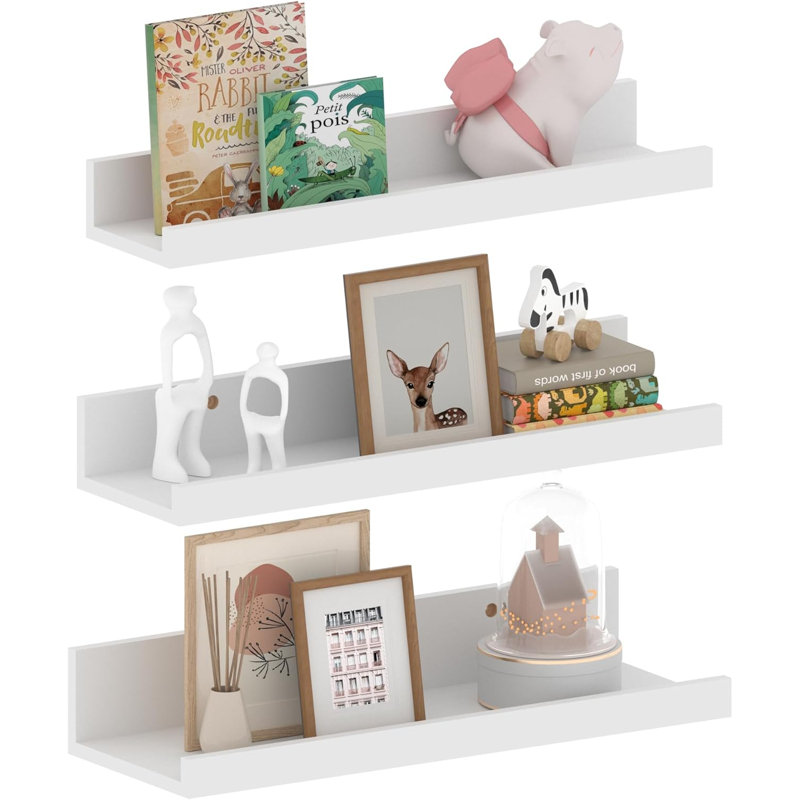 Floating Shelf, White