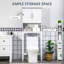 Rangement au-dessus de la toilette l 65 po x H 25,25 po x P 8,75 po Gazmor