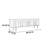 French minimalist vintage storage TV stand