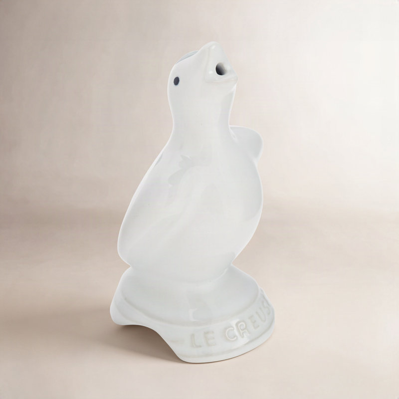 Stoneware Pie Bird, White