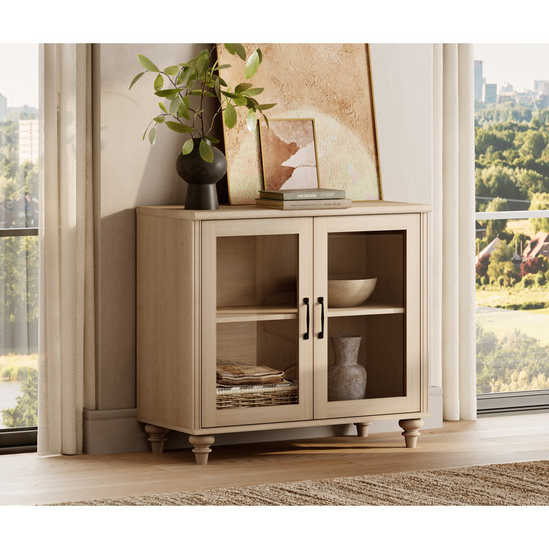 Armoire d'appoint Corretta Striplin, Beige