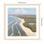 «Coastal visions» par Mary Sparrow, reproduction d'art encadrée