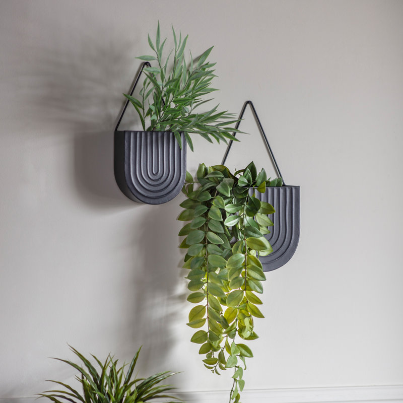 Vorti Metal Hanging Planter, null