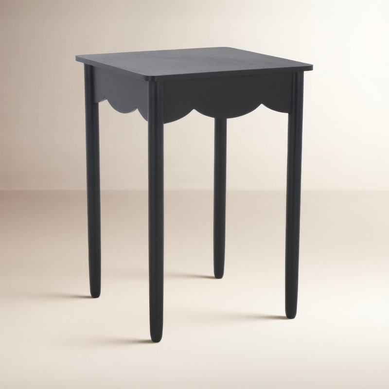 Table d'appoint Gerin, Matte Black