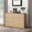 Commode moderne à 6 tiroirs pour la chambre à coucher - Vaste commode de rangement, robuste et sécuritaire-131215675