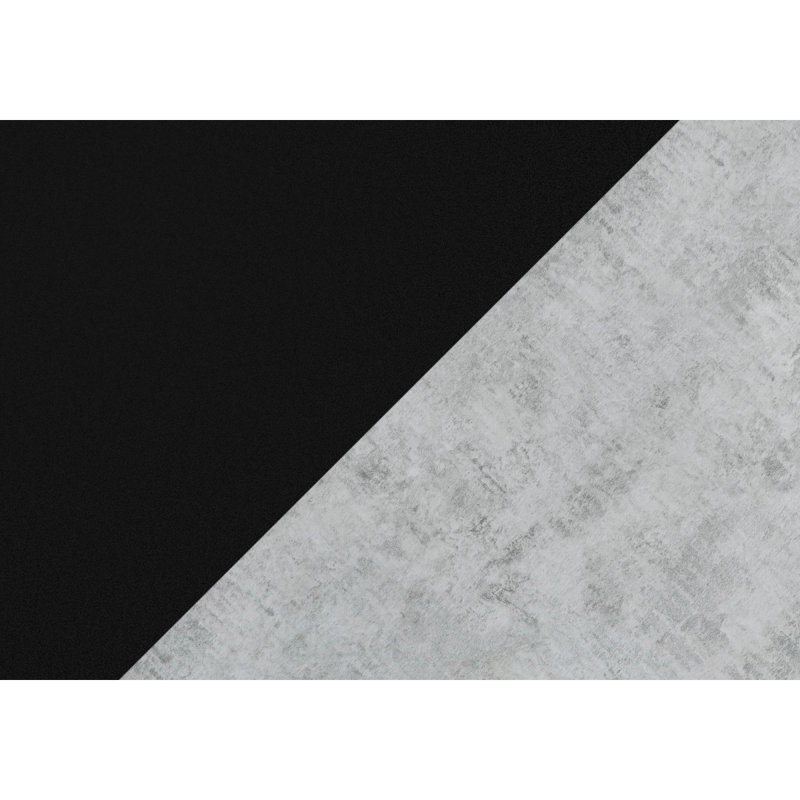 Table d'appoint, console, vestibule, étroit, canapé, salon, chambre à coucher, stratifié gris et noir, contemporain, moderne