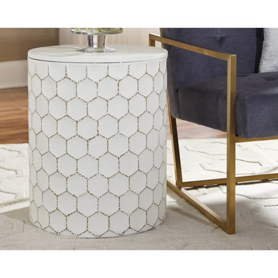 Metal Accent Stool