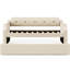 Beige Twin Upholstered Daybed With Trundle And Storage Space Trundle, Padding