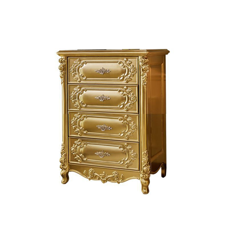 Commode d'appoint European Champagne