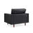 Geo Genuine Leather Armchair-1056538656