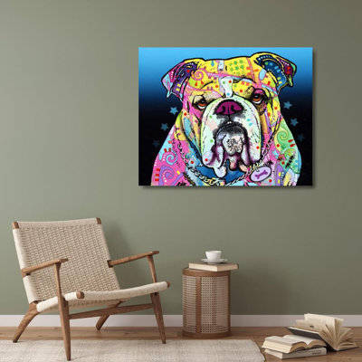 Art sur toile de la collection Dean Russo de Red Barrel Studio®: The Bulldog