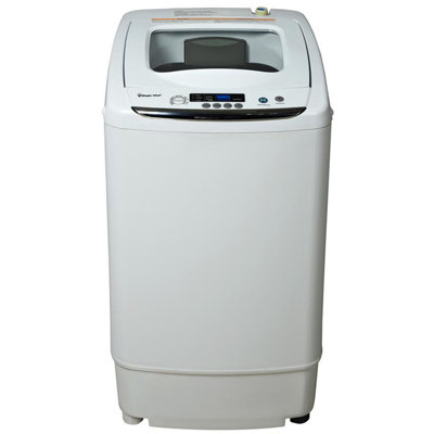 Magic Chef 0.9 Cu Ft Compact Top Load Washer Washing Machine, White