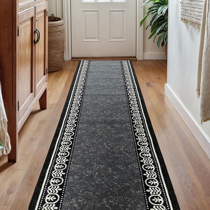 Ciccone Abstract Machine Tufted Area Rug, Rectangle 66 x 243 cm