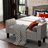 Hannabel Linen Upholstered Storage Bench-407631218