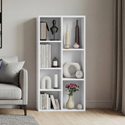 Cube Storage Unit With Open Shelving Modern Multi-Purpose Storage Organiser for Living Room Bedroom & Office